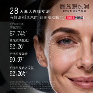 NextBox 眼纹消玻色因抗皱紧致眼霜改善细纹淡化眼部护理