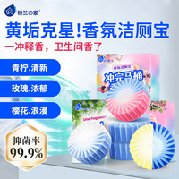 粉兰之家 香氛蓝泡泡50g*12洁厕灵厕所块马桶清洁剂洁厕宝除臭去味洁厕液