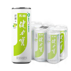 健力宝 油柑薄荷味碳酸饮料 330ml*6罐