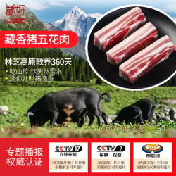 藏好 西藏林芝藏香猪五花肉 10斤