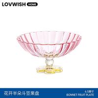乐唯诗 花开半朵斗笠果盘6.5英寸*1