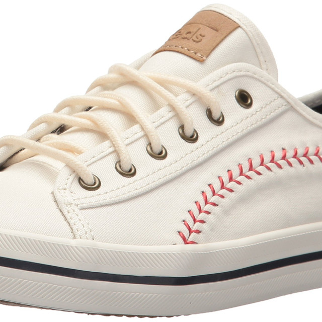Keds 女式 Kickstart Pennant WF59570 时尚运动鞋 耐用 舒适