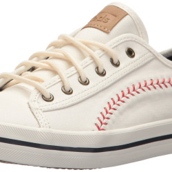 Keds 女式 Kickstart Pennant WF59570 时尚运动鞋 耐用 舒适