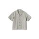 無印良品 MUJI 唯品会自营 MUJI無印良品 易干开领短袖衬衫