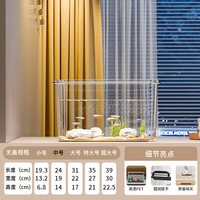 稻草熊 鱼缸客厅2026新款小金鱼乌龟饲养家用仿玻璃亚克力小型桌面生态缸