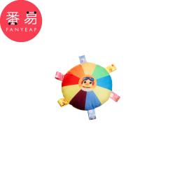 番易 宠物玩具/发声A1zon001-狗狗发声飞盘玩具宠物互动拔河玩耍玩具