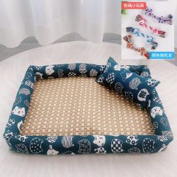 夏季狗窝猫窝宠物凉席垫子狗狗窝降温凉感比熊中小犬凉窝宠物用品