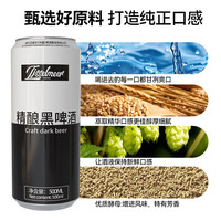 Ijsselmeer 精酿黑啤酒500ml*12罐 礼盒装 八仓发货