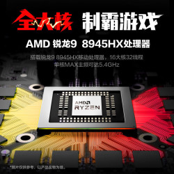 机械革命 蛟龙16Pro R9-8945HX RTX5060 16G+512G 灰色 笔记本电脑