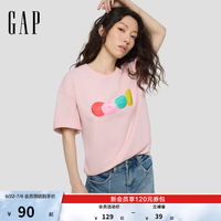 Gap 2026夏季 男女100%纯棉T恤、需入会