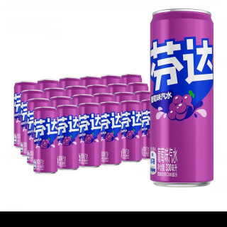 88VIP：可口可乐 芬达碳酸饮料 330ml*24罐