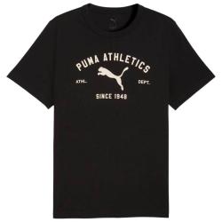 PUMA 695806 纯棉圆领短袖 运动T恤