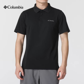 Columbia 2026春夏新品户外男子透气速干轻薄翻领运动短袖t恤POLO衫