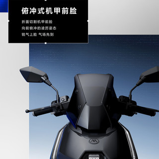爱玛 黑翼S790赛博版 高速长续航智能电动摩托车