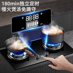 威力 5.2kW大火力定时熄火保护 液化气20Y 双灶燃气灶