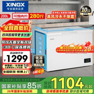 星星 200L单温家用小型冰柜