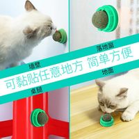 瓜洲牧 猫薄荷球玩具互动猫咪磨牙神器耐咬猫玩具用品自嗨解闷磨牙果大球
