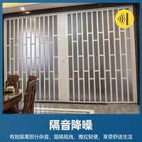 赛莱雅 豪华直轮可拆卸窄边铝合金折叠门推拉门