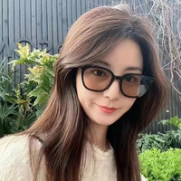宝港眼镜墨镜潮流时尚女款男款防紫外线太阳眼镜高级感大框眼镜