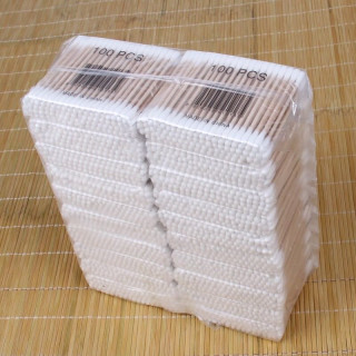 100支-2000支棉签双头木棒棉签卫生棉棒双头棉签卸妆化妆美容清洁
