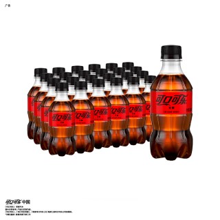 88VIP：可口可乐 碳酸饮料0糖汽水 300ml*24瓶