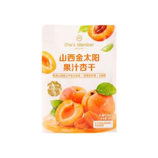 1号会员店 山西金太阳果汁杏干300g高膳食纤维0脂肪酸甜零食蜜饯果干无蔗糖