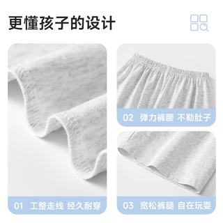 马克华菲 儿童夏季纯棉短裤 冰雪蓝 90cm