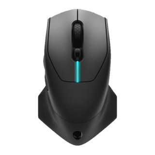外星人 Alienware AW310M 2.4G蓝牙 双模无线鼠标 12000DPI RGB 黑色