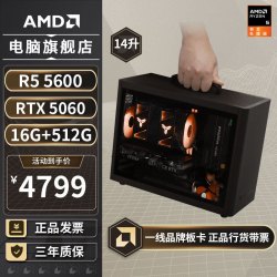 AMD 电脑组装 迷你主机ITX整机  RTX 5060 R5-5600