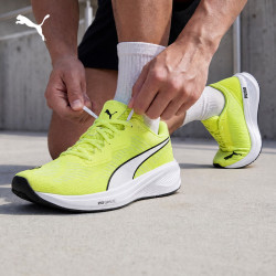 PUMA AVIATOR PROFOAM 缓震防滑轻盈跑步鞋 荧光绿-白-16 40