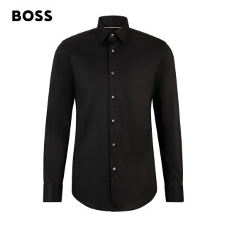 移动端：BOSS Hugo Boss 男士修身正装衬衫 50479922