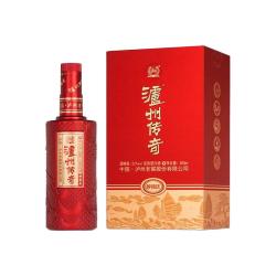 泸州老窖 泸州传奇 醉禧庆 纯粮食浓香型白酒 52度500ml*2瓶