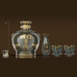 国台 好礼酒 丙午马年纪念 53度 5L 酱香型白酒