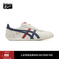 Onitsuka Tiger RUNSPARK复古舒适休闲鞋 白色/藏青色 | 鞋型偏窄，选大半码至一码 37.5