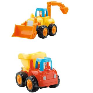 汇乐玩具 HD326 快乐工程队4只车套装 儿童益智玩具