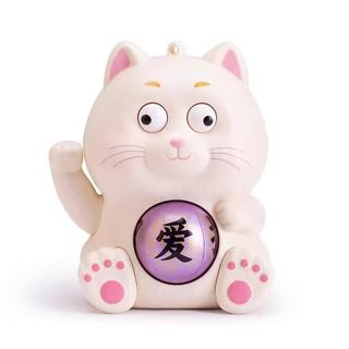 汇乐玩具 百斯萌宠财猫财犬套装 SC7875A01+B01 桌面摆件钥匙扣