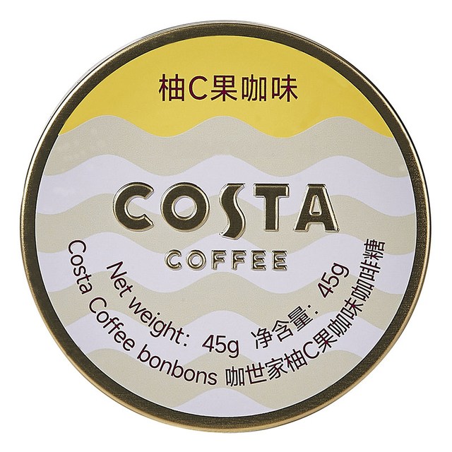 今日必买：COSTA 咖世家 咖世家冰咖啡糖特浓提神硬糖45g