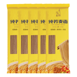 雁门清高 00%纯荞麦面条 1kg