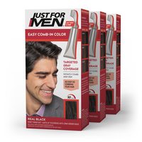 Just For Men 男士染发剂 Easy Comb-In Color A-55 黑色