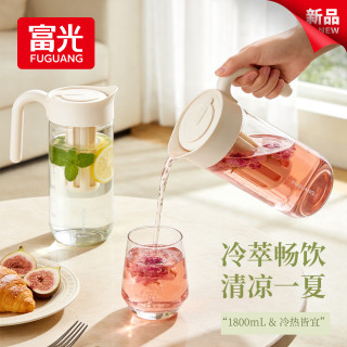 国家补贴：富光 高硼硅玻璃 冷水壶1.8L