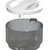 baby brezza 配方奶粉机专用粉罐 灰白色替换配件 手洗