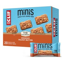 CLIF BAR 迷你能量棒 花生酱味 有机燕麦 5g蛋白质 健身代餐零食 20条