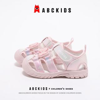 ABCKIDS 女童包头凉鞋 儿童夏季公主鞋