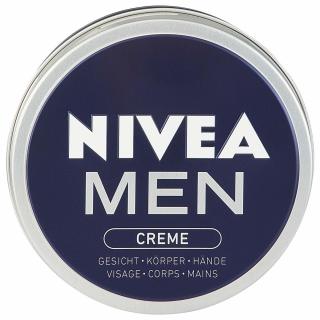 Nivea 妮维雅 男士乳霜 适用于脸部，身体和手部的护肤霜，具有清新男性气息的滋养保湿霜，单罐装(1 x 150ml)