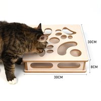 它立方 秘想迷宫盒子猫薄荷球玩具自嗨解闷神器猫咪玩具益智游戏盒小号