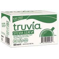 Truvia 甜菊糖醇零卡代糖 500袋装 赤藓糖醇植物提取 无糖生酮饮食适用