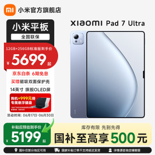 小米 Pad 7 Ultra  迷雾灰紫 12GB+512GB 标准版