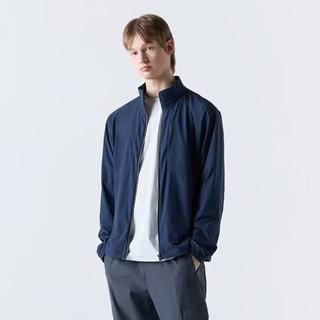 迪桑特 Dualis系列软壳夹克 蓝黑色 2XL 运动外套