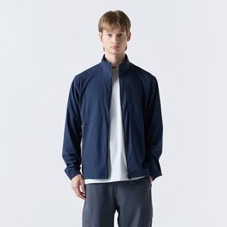 迪桑特 Dualis系列软壳夹克 蓝黑色 2XL 运动外套