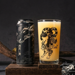 山乘酿造 西楚一夔 双倍浑浊IPA啤酒 500ml 单瓶